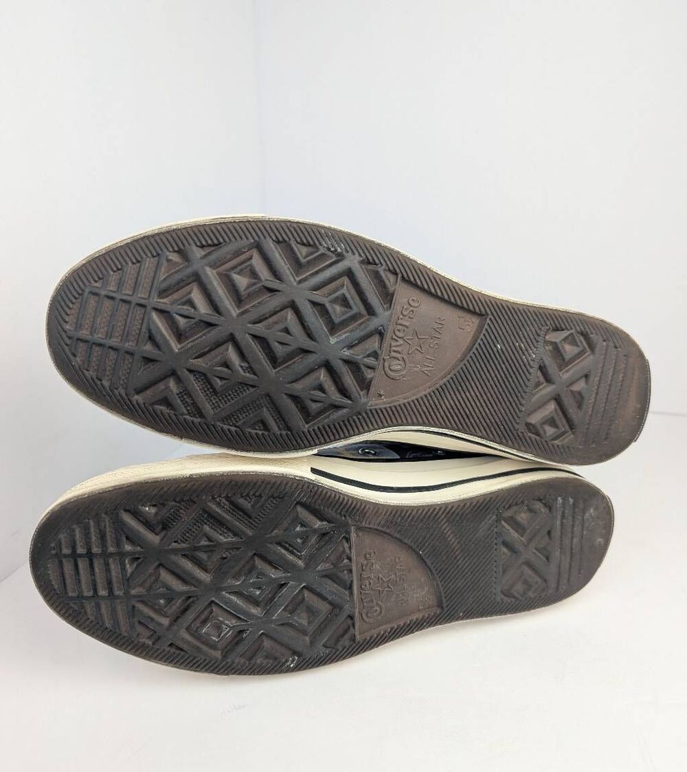 Converse Chuck 70 Gray & Blue tropical leaf hi top sneaker womens 7.5 mens 5.5 - Picture 7 of 8
